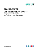 Online USV X10000-PDU-HU User guide