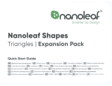 Nanoleaf Shapes Triangles Expansion Pack- 3 Pack User guide