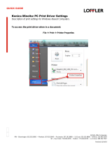 LOFFLER Konica Minolta User guide