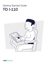 Tobii Dynavox TD I-110 User guide