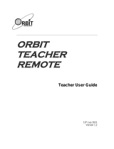 Orbit Teacher User guide
