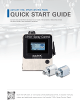 AutoJet 1750+ Spray Control Panel User guide