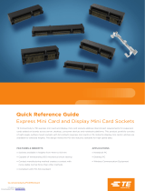 TE Connectivity Express Mini Card and Display Mini Card Sockets User guide