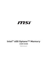 MSI Intel 600 User guide