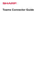 Sharp Teams Connector User guide