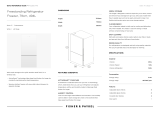 Fisher & Paykel RF522BLPW6 User guide