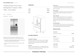 Fisher & Paykel RF523GDUX1 User guide