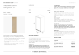 Fisher and Paykel RS2484SR1 User guide