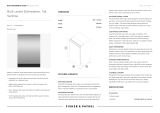 Fisher & Paykel DW60UNT4X2 User guide