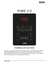 Tylö Pure 2.0 User guide