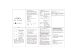 Harman Industries HSA-20NP-PB User guide