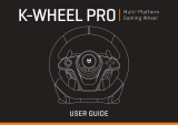 K-WHEEL K-WHEEL Pro Multi Platform Gaming Wheel User guide