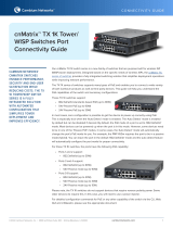 Cambium Networks TX 1K Tower WISP Switches Port Connectivity User guide