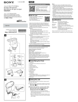 Sony ECM-B10 User guide