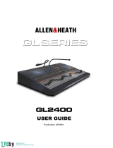 ALLEN HEATH GL2400 User guide