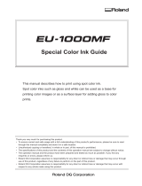 Roland EU-1000MF User guide