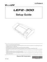 Roland LEF2-300 User guide