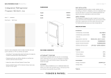 Fisher and Paykel RS9120WRJ2 User guide