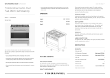 Fisher & Paykel OR90SDG6X1 User guide