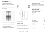 Fisher & Paykel RF605QDVX1 User guide