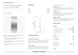 Fisher & Paykel RF402BRXFD5 User guide