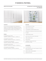 Fisher and Paykel RS2484FLJ1 User guide