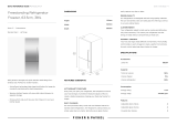 Fisher and Paykel E402BLXFD4 User guide
