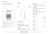 Fisher & Paykel RF522BLXFD5 User guide