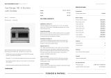 Fisher & Paykel RGV3-486GD-N Gas Range User guide