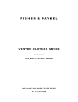 Fisher & Paykel DE7060P2 User manual