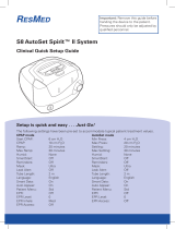 ResMed S8 User guide