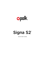 Polk Signa S2 User guide