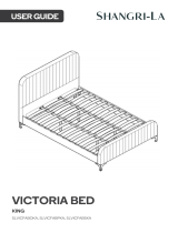 SHANGRI-LA SLVICFABOKA Victoria Bed User guide