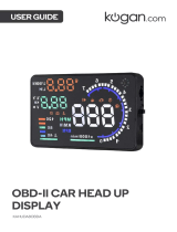 Kogan KAHUDA8OBDA OBD-II Car Head Up Display User guide