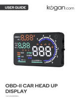 Kogan KAHUDA8OBDA OBD-II Car Head Up Display User guide