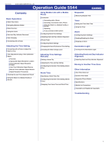 Casio 5544 User guide