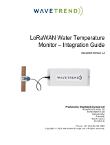 Wavetrend LoRaWAN Water Temperature Monitor User guide