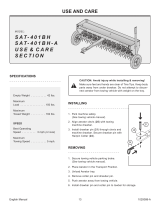 Brinly SAT-401BH User guide