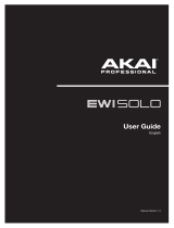 Akai EWI Solo User guide
