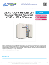 Commercial Fridge and Freezer Sales Australia MISA M-1A20-C User guide