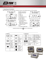 B-Tech DD 700 Weighing Terminal User guide
