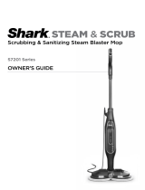 Shark S7201 Series Scrubbing and Sanitizing Steam Blaster Mop User guide