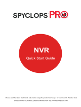 Spyclops 120SPNVR64 User guide