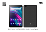 Blu M8L 4G LTE Android Tablet User guide