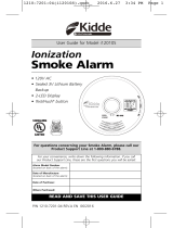 Kidde 21029925 User manual