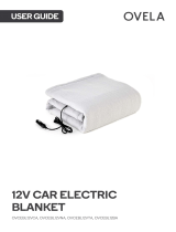OVELA OVCEBL12 Series 12V Car Electric Blanket User guide