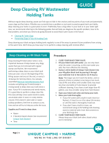 uniQue camping marine CMG006 Deep Cleaning RV Wastewater Holding Tanks User guide
