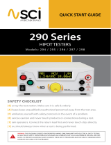 SCI 290 Series User guide