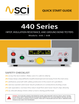 SCI 440 Series User guide