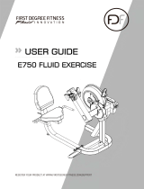 First Degree Fitness E750 User guide